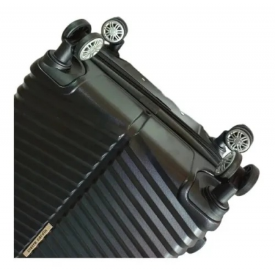 Valija Pierre Cardín Rígida Grande 28" Negro