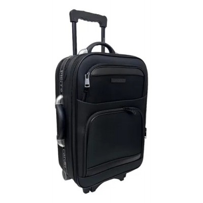 Valija Grande Pierre Cardin Reforzada Negro 28"
