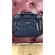 Maletín Portanotebook Pierre Cardin Azul Bolsillo Frente 