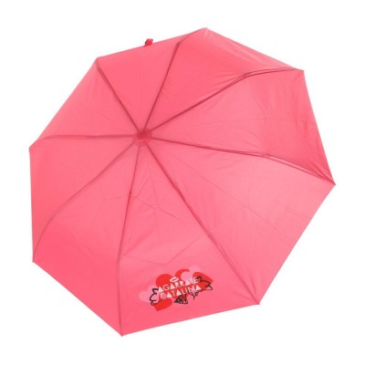 Paraguas Agarrate Catalina Corto Rosa