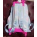 Mochila Sport New Bags - Forrada Bolsillo Frontal Con Carro Lila/celeste