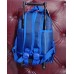 Mochila I Run Infantil - Con Luz Para Jardín Incluye Cartuchera Gato Espacio Azul Con Carro