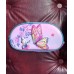 Mochila I Run Infantil - Con Luz Para Jardín Incluye Cartuchera Mariposa Lila Con Carro