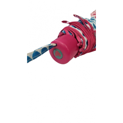 Paraguas Lefran Corazones Celeste