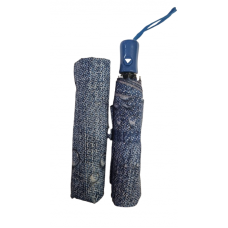 Paraguas Lefran Corto Gotas Azul