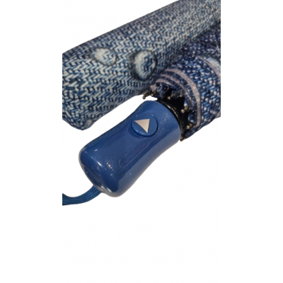 Paraguas Lefran Corto Gotas Azul