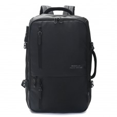 Mochila Wanderlust - Viral Maletín Portanotebook Candado Impermeable Negro 18"