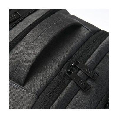 Mochila Wanderlust - Viral Portanotebook Expandible Porta Usb Gris 18"