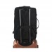 Mochila Wanderlust - Viral Travel Portanotebook 18" Negro.