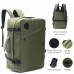 Mochila Wanderlust - Viral Travel Portanotebook 18" Verde