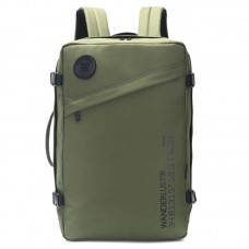 Mochila Wanderlust - Viral Travel Portanotebook 18" Verde