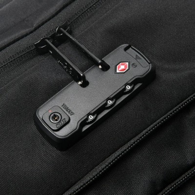 Mochila Wanderlust - Viral Portanotebook Expandible Porta Usb Negro 