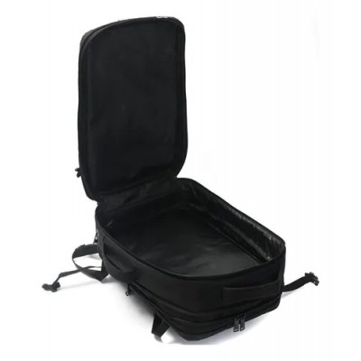 Mochila Wanderlust - Viral Portanotebook Expandible Porta Usb Negro 