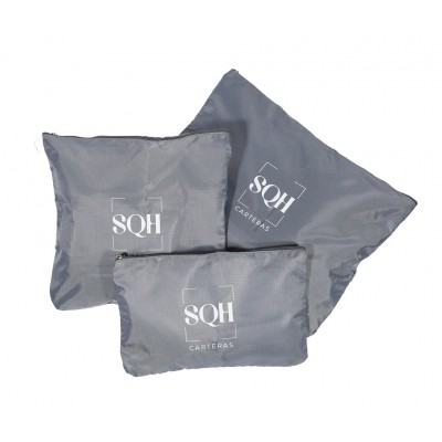 Set Organizador De Valija Squash X 6 Gris