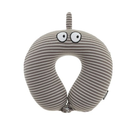 Almohada De Viaje Owen Infantil Inteligente Gris