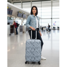 Funda Para Valija Grande Pierre Cardin Gris