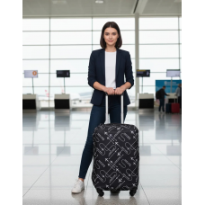 Funda Para Valija Mediana Pierre Cardin Negro