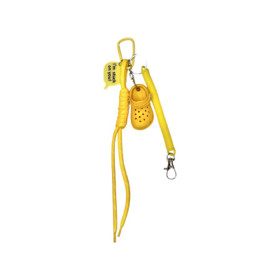 Charms Bag Canteo Crocs Amarillo