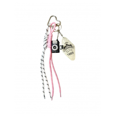 Charms Bag Canteo Cámara De Foto Rosa