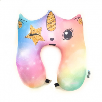 Almohada Cuello Viaje Gato Estrella