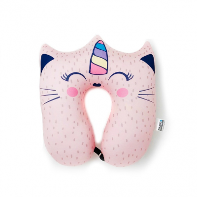 Almohada Cuello Viaje  Gato Unicornio