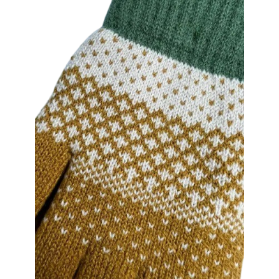 Guantes Iraide Corderito Amarillo 