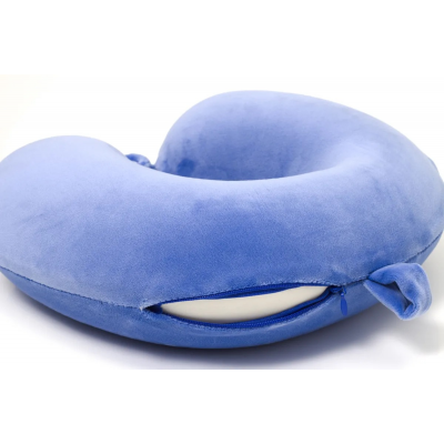Almohada De Viaje Ergonómica Midford Celeste