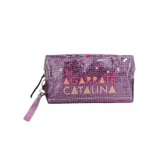Porta Cosméticos Brigitte Agarrate Catalina Rosa
